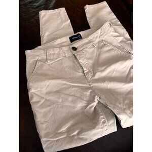 Men's Skinny Fit off white lightweight casual pants sz 32